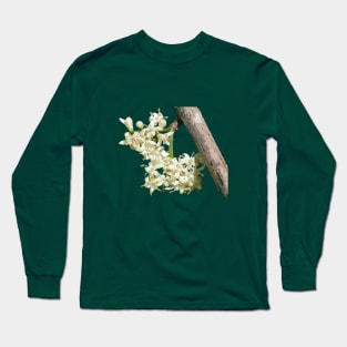 Alaheʻe, shiny-leaved Canthium flowers Long Sleeve T-Shirt